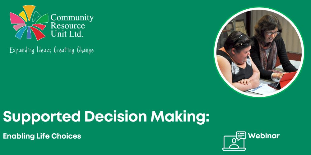 Image of Supported Decision Making event.