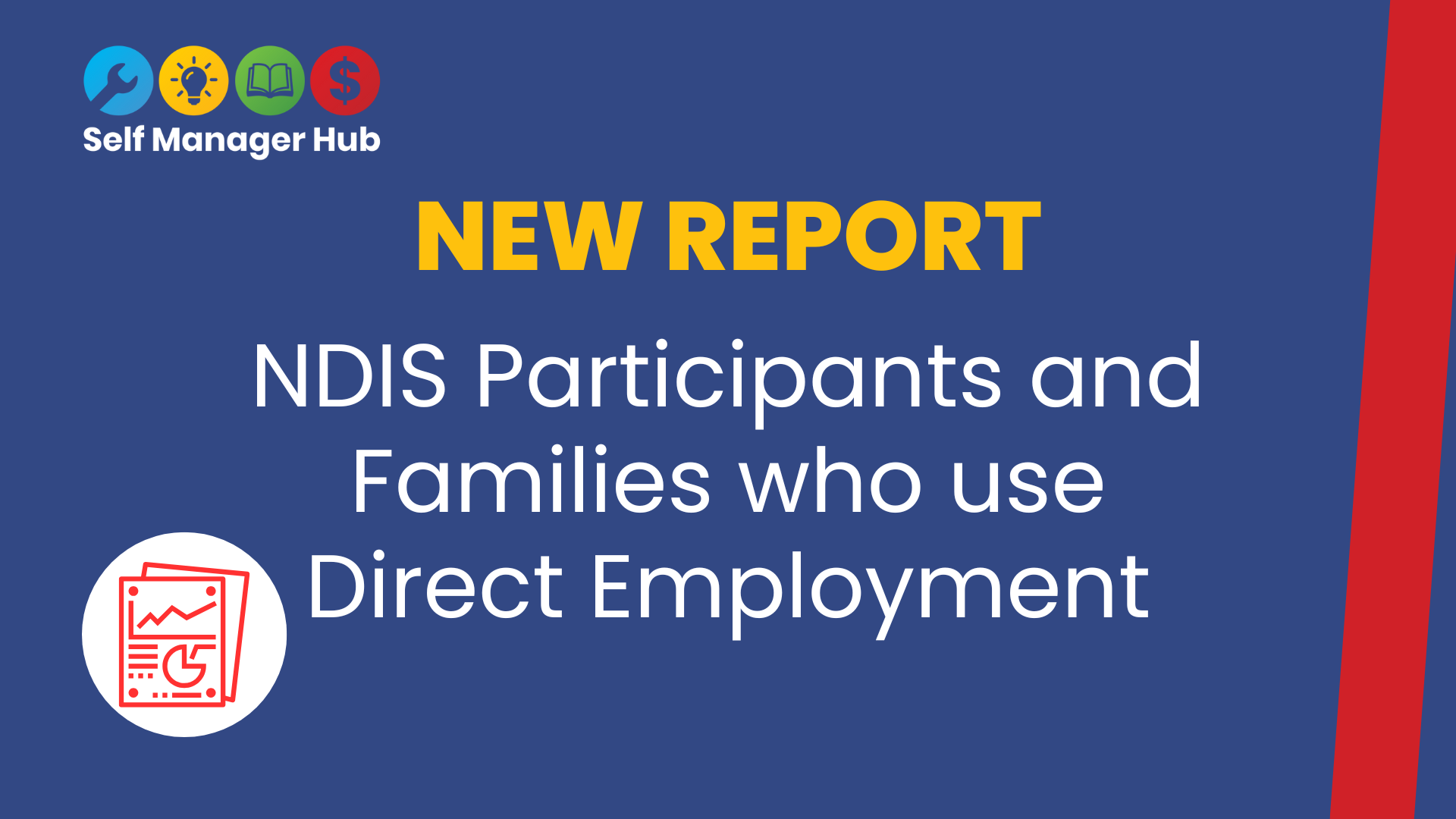 Report service for one<div class='auth-tag-wrapper'><div class='auth-wrapper'><p class='author-content'>By Self Manager Hub </p></div><div class='tag-wrapper'><p class='tag-item'><span class='meta-data-title'>Keywords</span> | Choice and control | NDIS | News | report</p></div></div><div class='cat-format-wrapper'><div class='cat-wrapper'><p class='cat-item'><span class='meta-data-title'>Category</span> | Free resource | Build your team | News</p></div><div class='format-wrapper'><p class='format-item'><span class='meta-data-title'>Formats</span> | Article</p></div></div> New report. NDIS participants and families who use Direct Employment